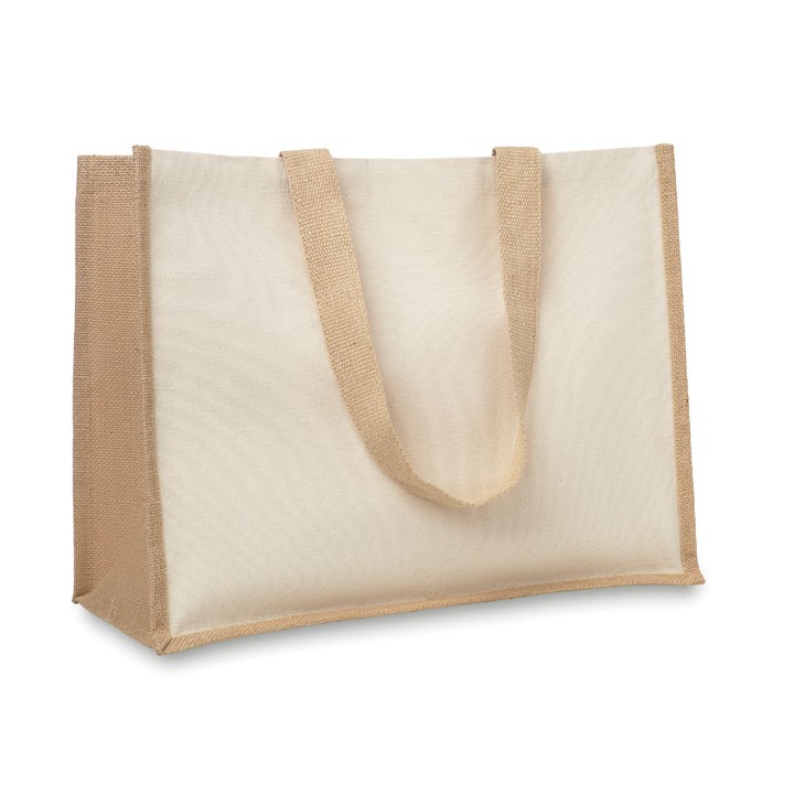 Sac de courses en toile de jute et