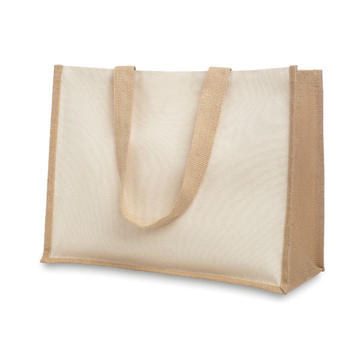 Sac de courses en toile de jute et
