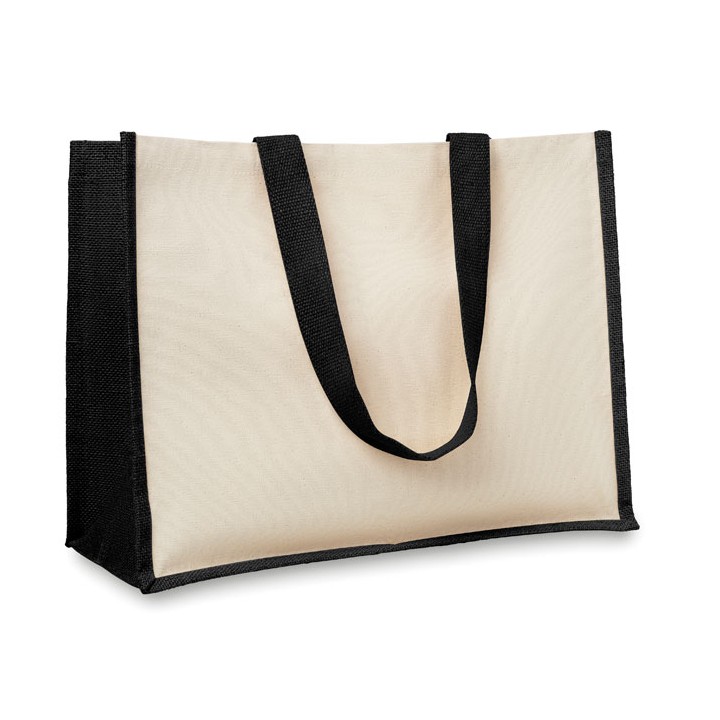 Sac de courses en toile de jute et