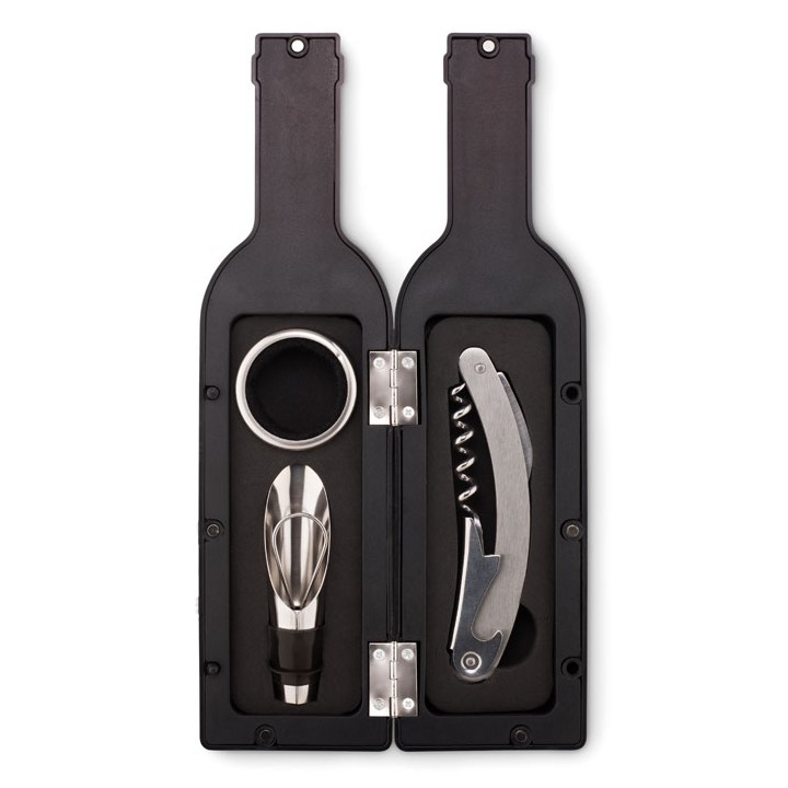 Coffret bouteille set de vin