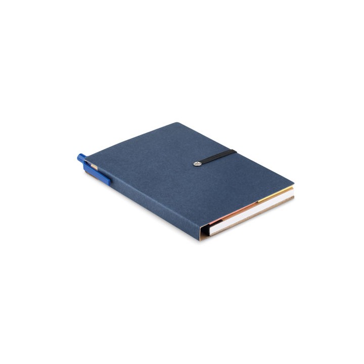 Carnet recyclé ligné et stylo