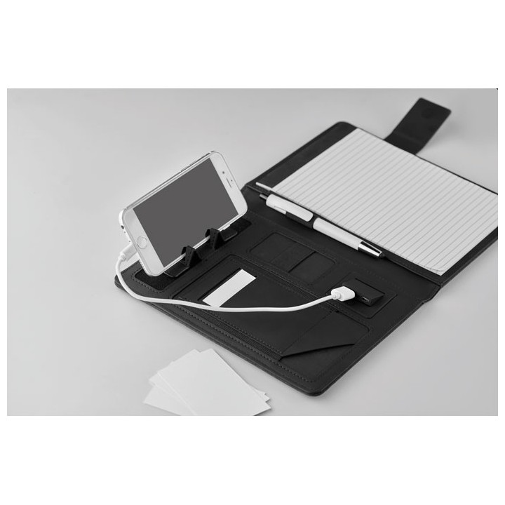 Conférencier A5 et powerbank
