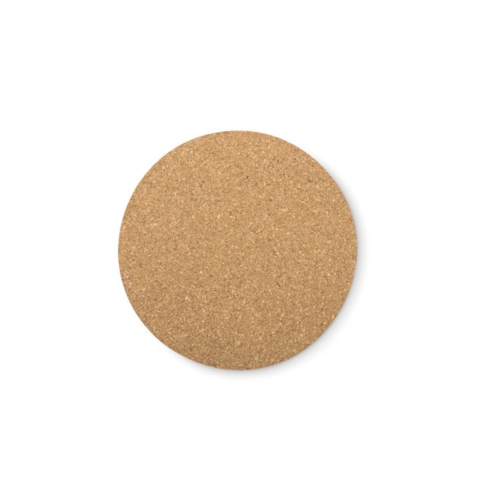Sous-verres ronds en liege