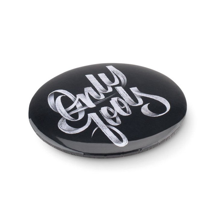 Pins en métal avec miroir