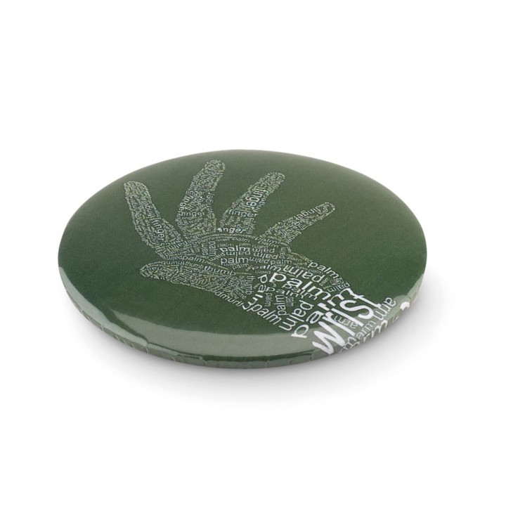 Pins en métal avec miroir