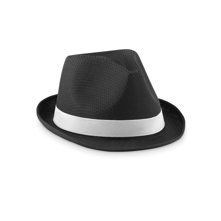 Chapeau de couleur en polyester