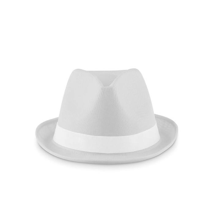 Chapeau de couleur en polyester