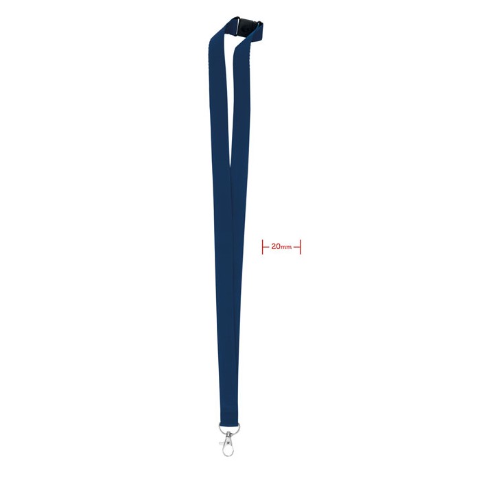 Lanyard crochet métal 20mm