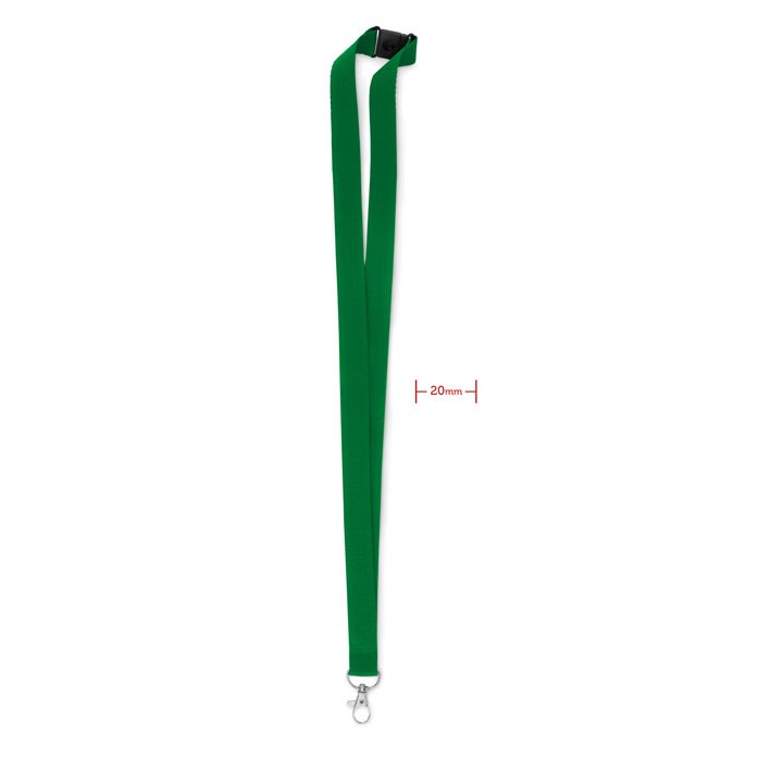 Lanyard crochet métal 20mm