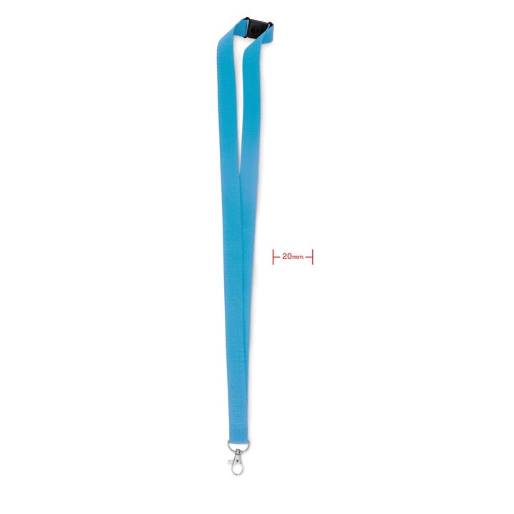 Lanyard crochet métal 20mm