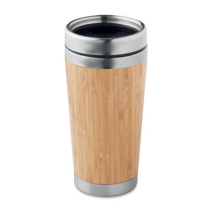 Gourde double paroi  Bambou 400ml