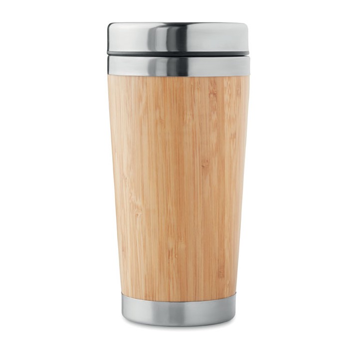 Gourde double paroi  Bambou 400ml
