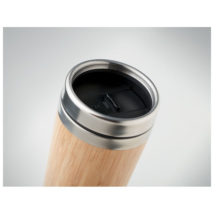 Gourde double paroi  Bambou 400ml