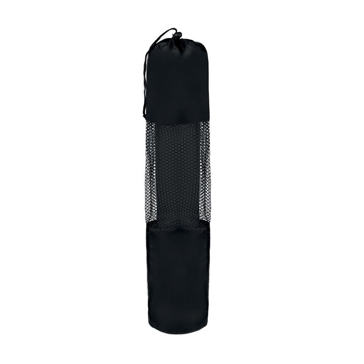 Tapis de yoga avec pochette.