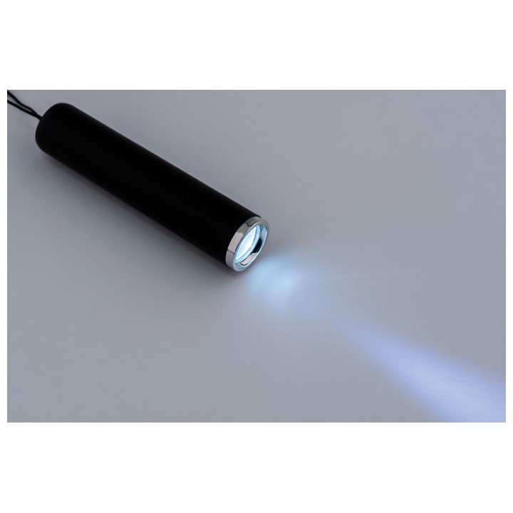 Lampe torche en plastique.