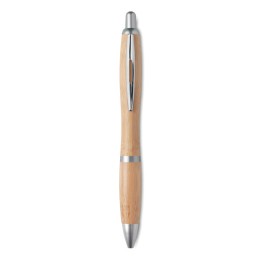 Stylo bille en ABS et bambou.