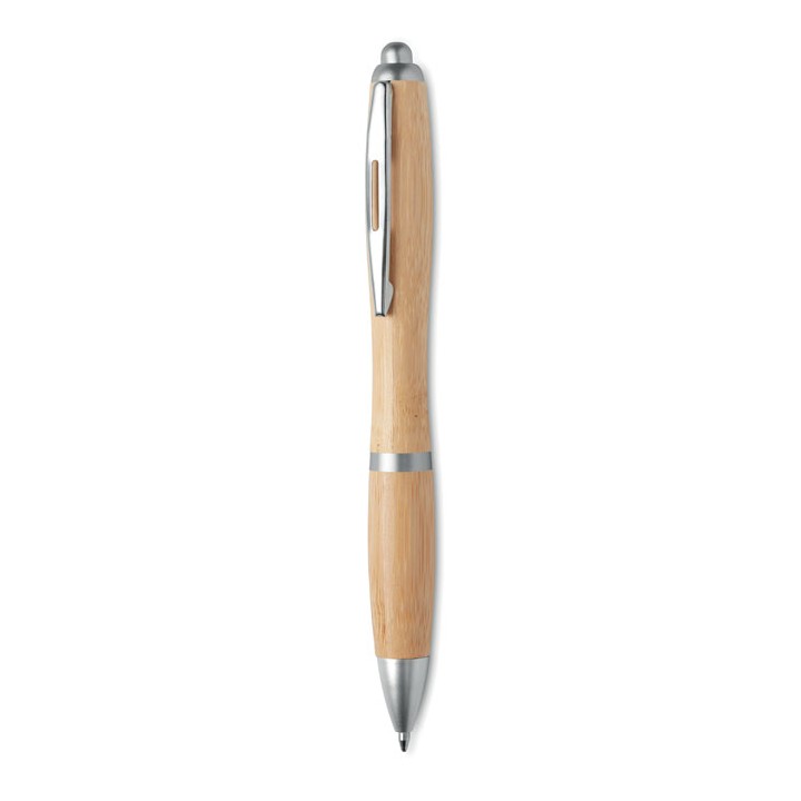Stylo bille en ABS et bambou.