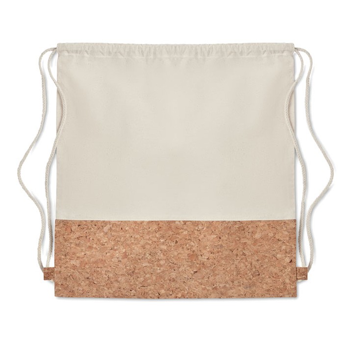 Sac à cordon avec liège.