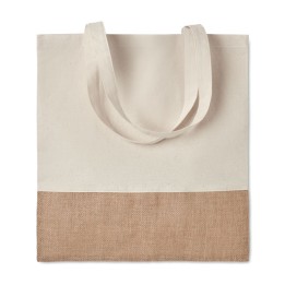 Sac à provisions avec jute.