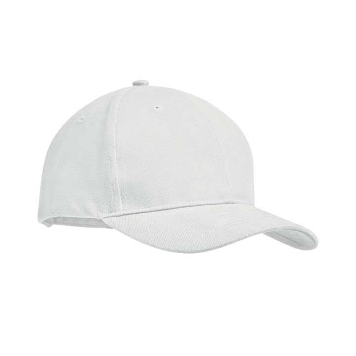 Casquette 6 panneaux 270 gr/m