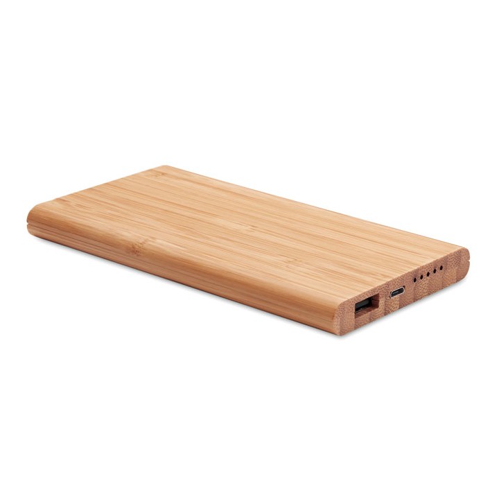 Powerbank/chargeur en bambou