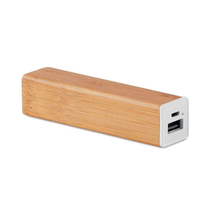 Powerbank bambou 2200 mAh