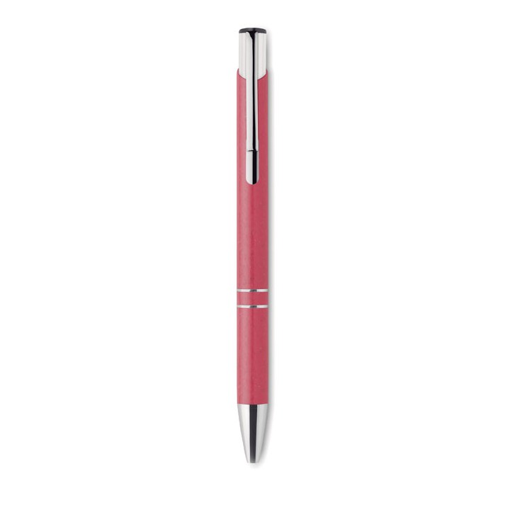Stylo poussoir blé paille ABS