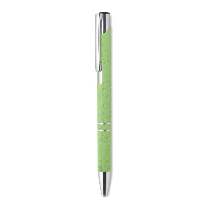 Stylo poussoir blé paille ABS