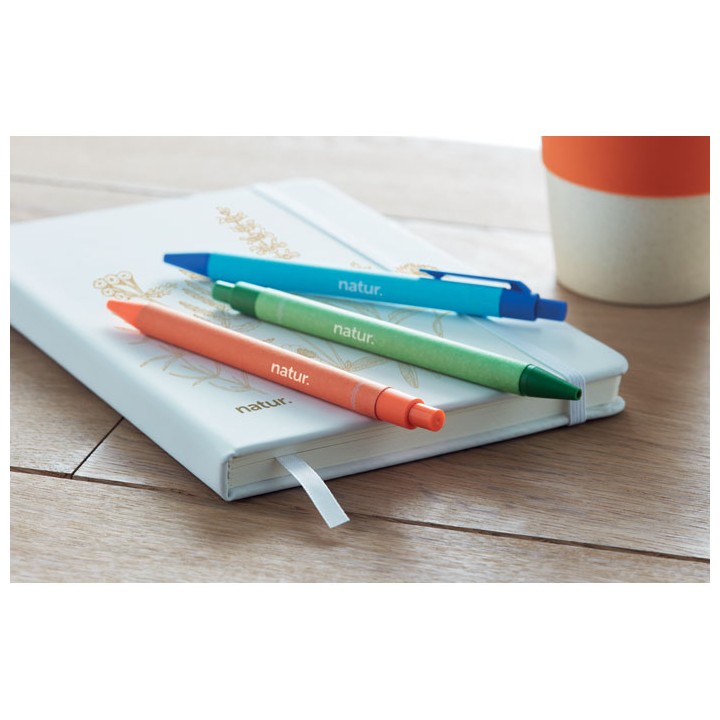 Stylo à bille en papier/maïs