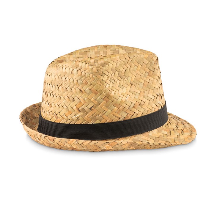 Chapeau en paille naturelle