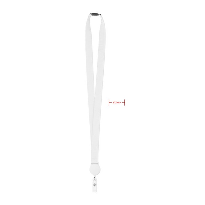Lanyard avec badge extensible