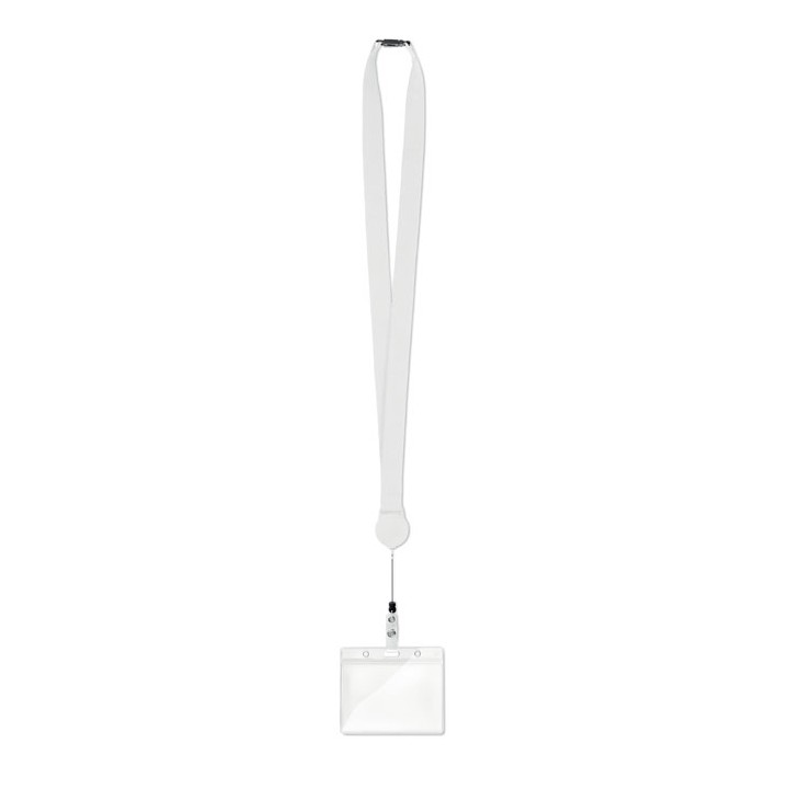 Lanyard avec badge extensible