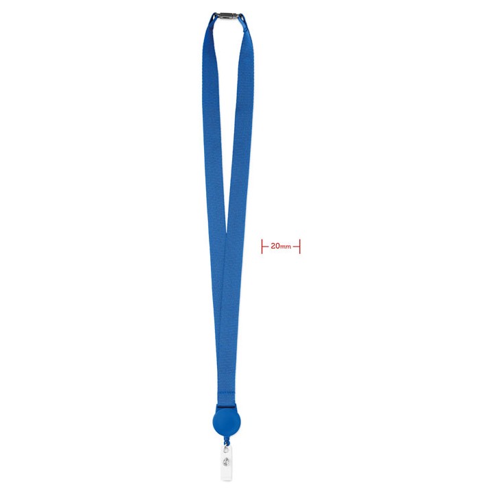 Lanyard avec badge extensible