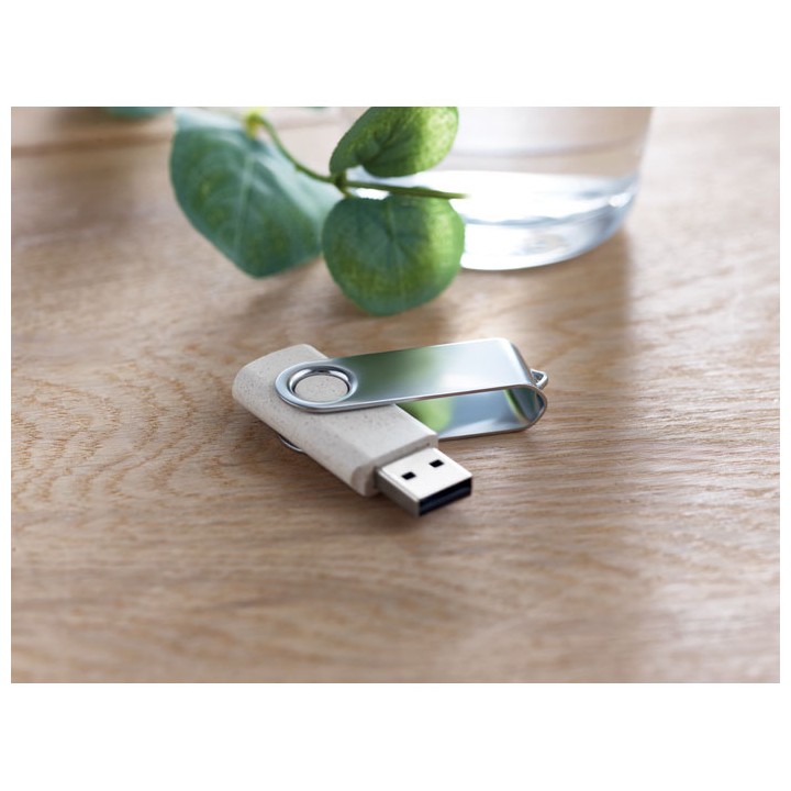 Clé USB 16Go Paille/ PP