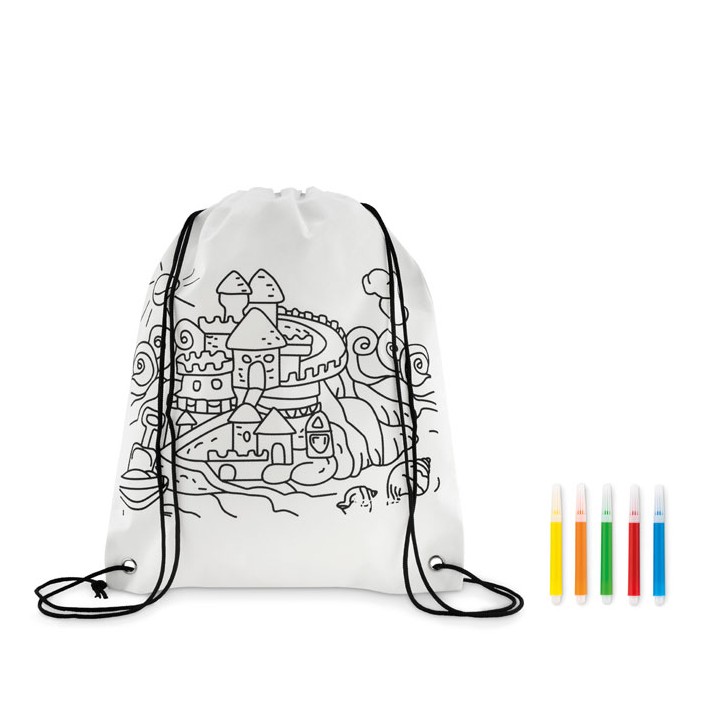 Sac à cordon non tissé