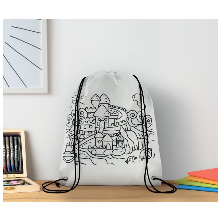 Sac à cordon non tissé
