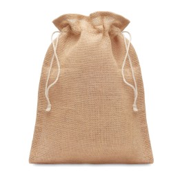 Petit sac cadeau en jute