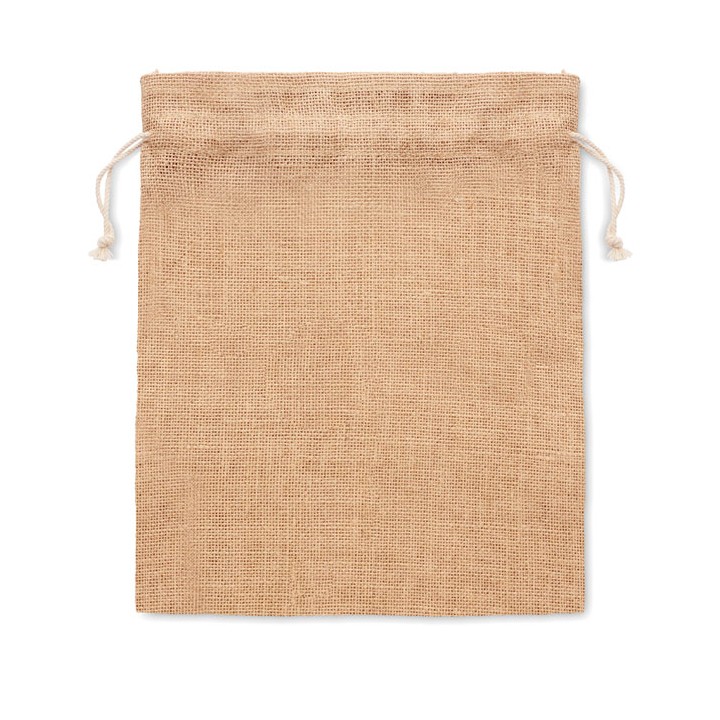 Petit sac cadeau en jute