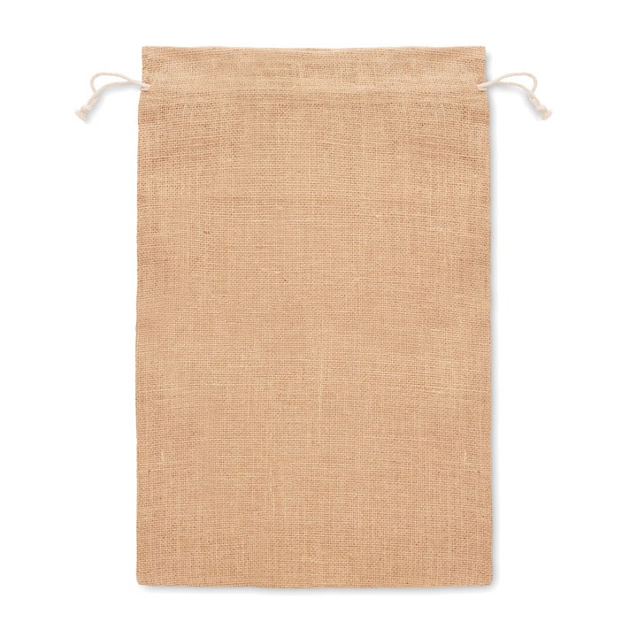 Grand sac cadeau en jute 30x47 cm