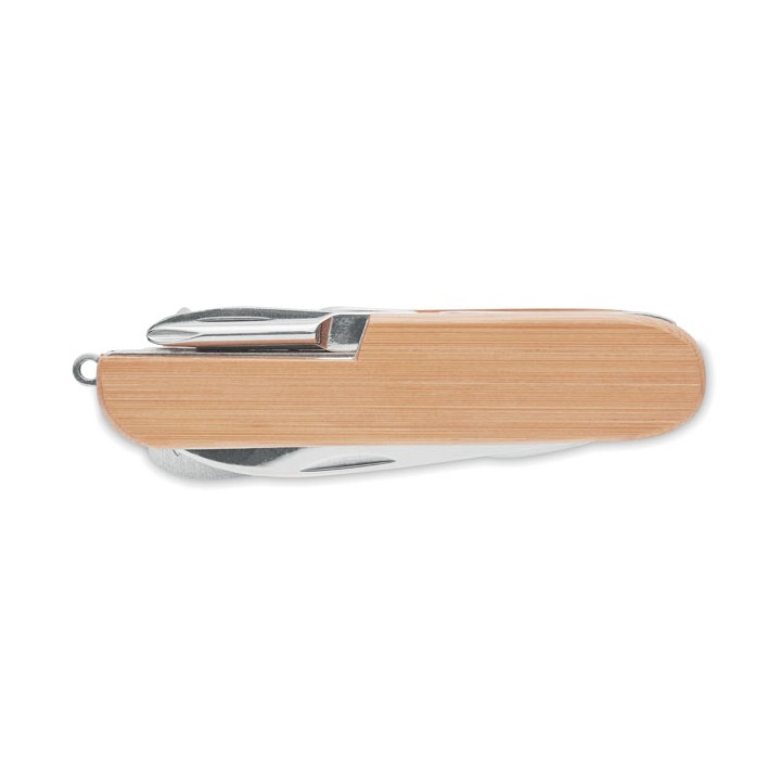 Couteau multi outils en bambou