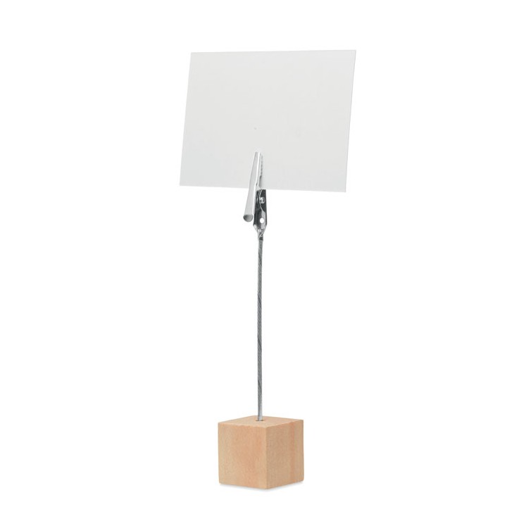 Clip mémos en bois de pin