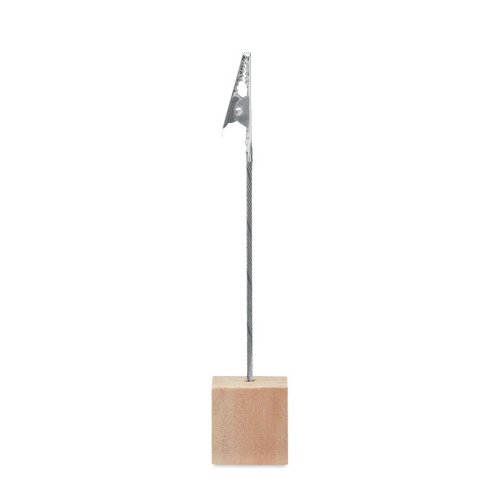 Clip mémos en bois de pin