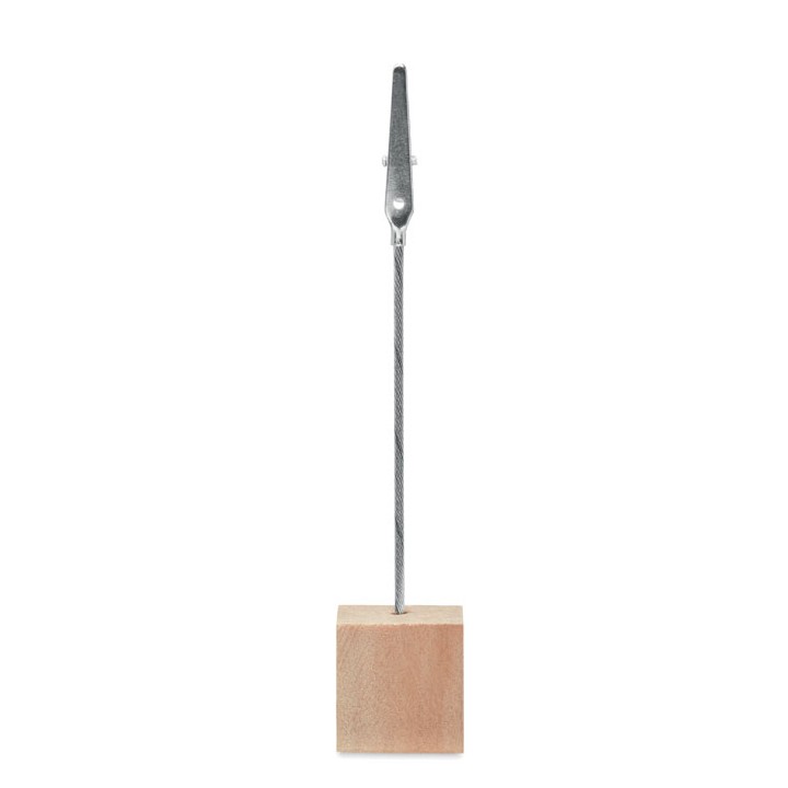 Clip mémos en bois de pin