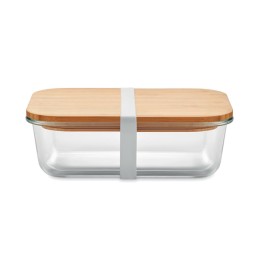 Lunchbox en verre et bambou