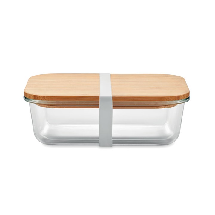 Lunchbox en verre et bambou