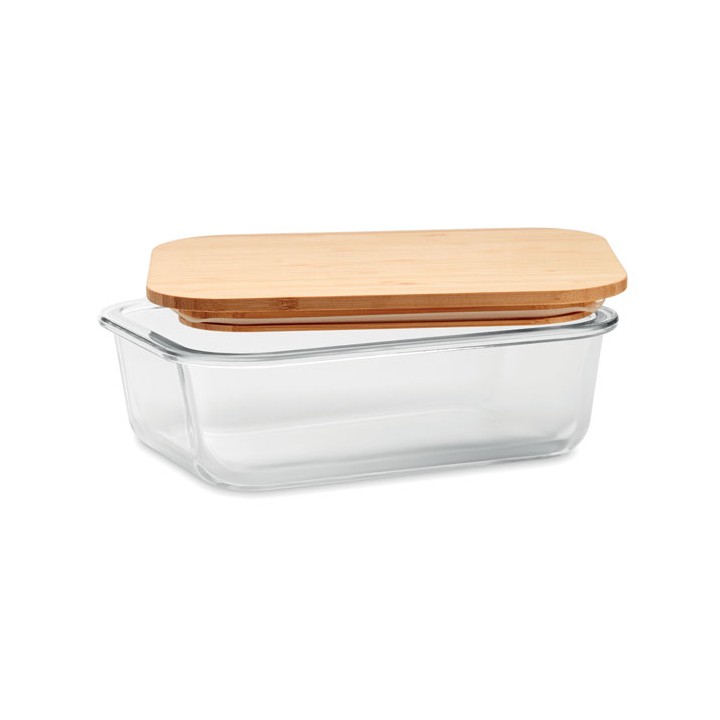 Lunchbox en verre et bambou