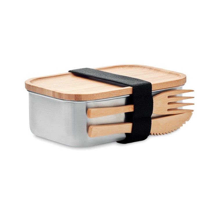 Lunch box en acier inox. 600ml