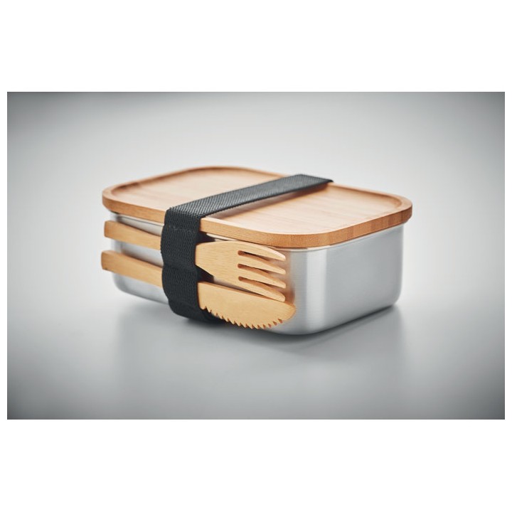 Lunch box en acier inox. 600ml