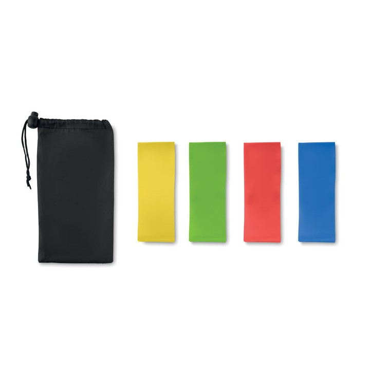 Set de 4 bandes de fitness TPE