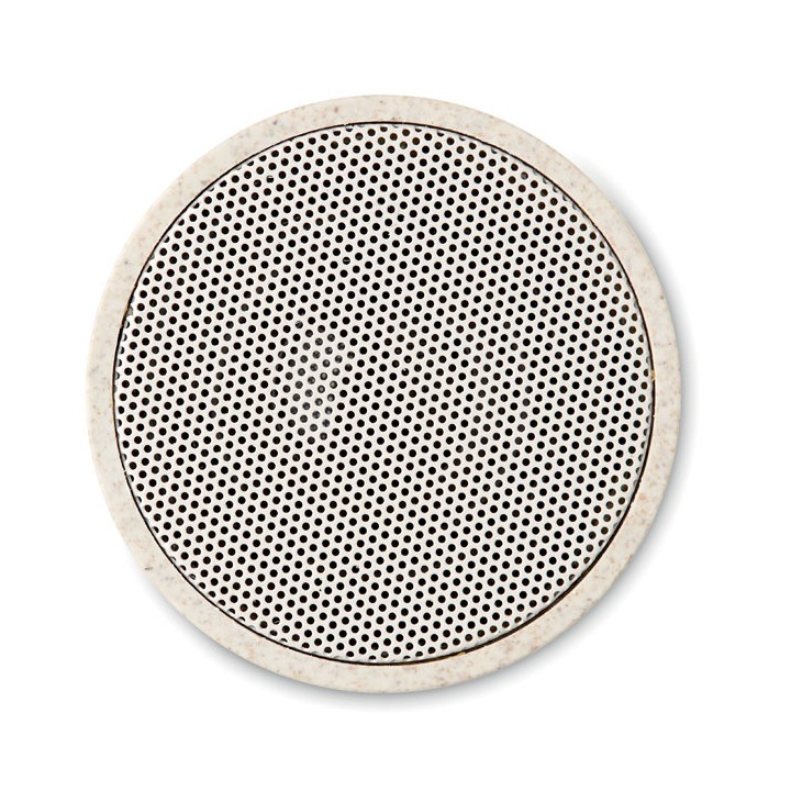 Haut-parleur s/ fil paille blé
